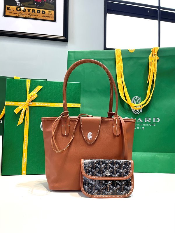 고야드 앙주 백 미니/ 블랙블랙탄