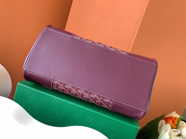 고야드 카바스 사이공 토트 백/ 버건디