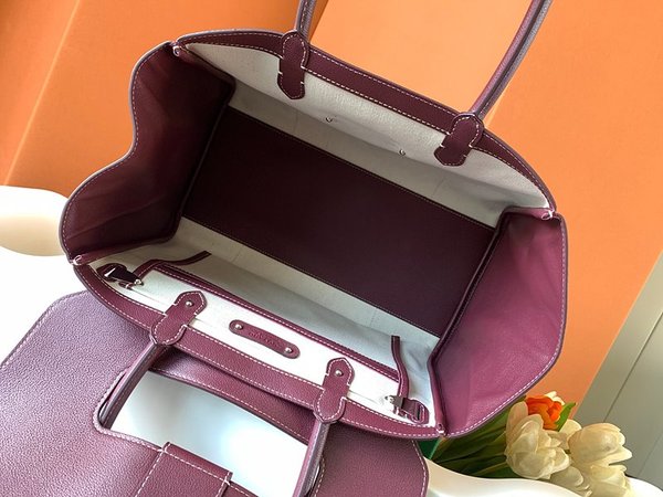 고야드 카바스 사이공 토트 백/ 버건디