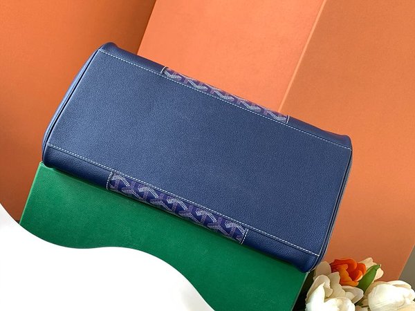 고야드 카바스 사이공 토트 백/ 네이비