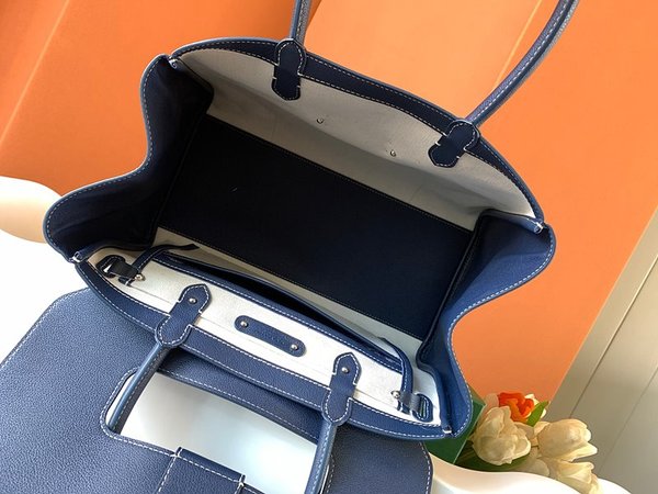 고야드 카바스 사이공 토트 백/ 네이비