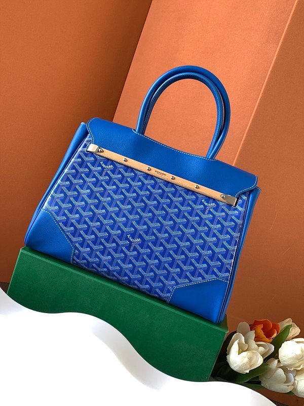 고야드 카바스 사이공 토트 백/ 스카이블루