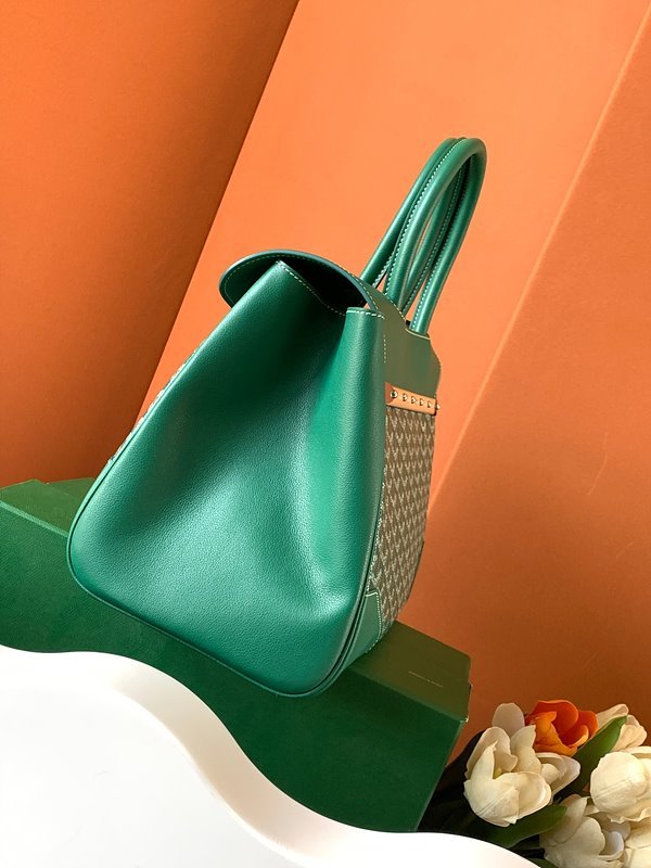 고야드 카바스 사이공 토트 백/ 그린