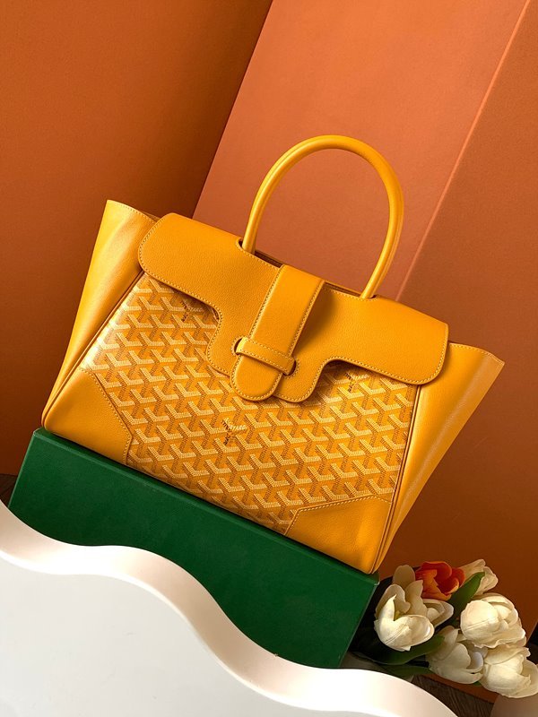 고야드 카바스 사이공 토트 백/ 옐로우