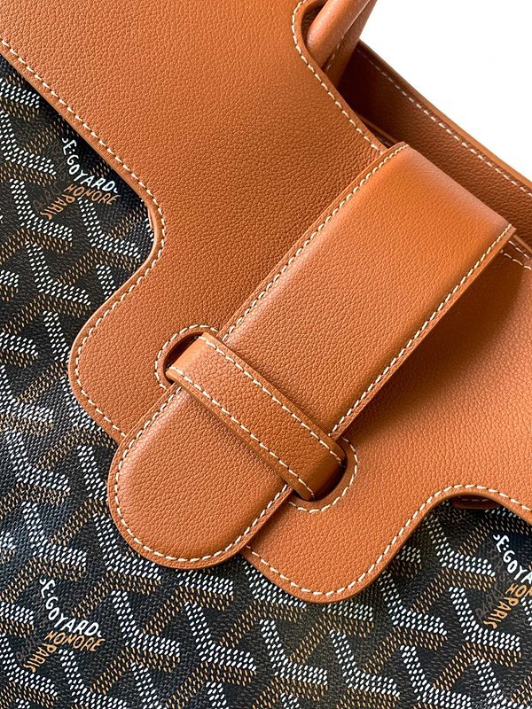 고야드 카바스 사이공 토트 백/ 블랙블랙탄