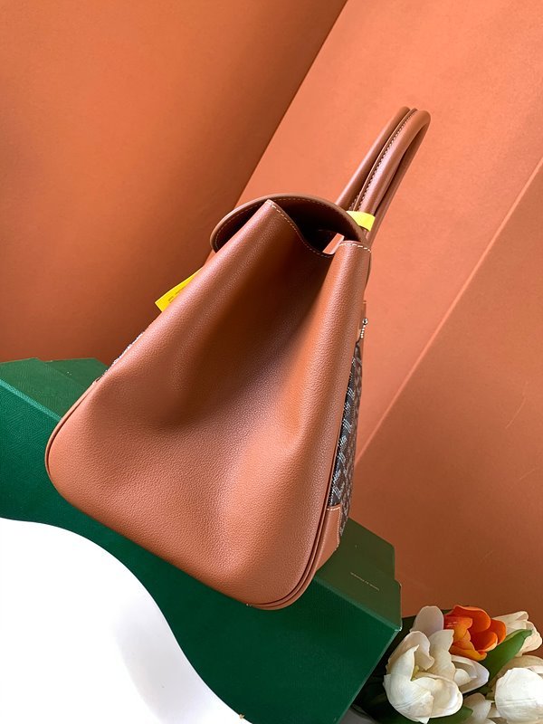 고야드 카바스 사이공 토트 백/ 블랙블랙탄