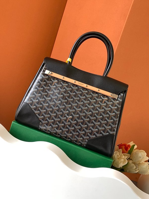 고야드 카바스 사이공 토트 백/ 블랙