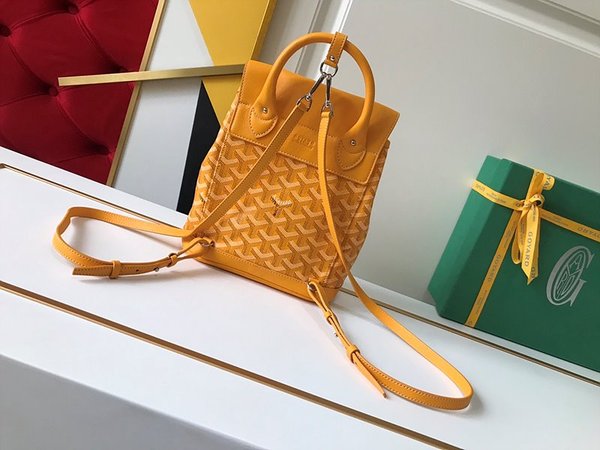 고야드 알팡 백팩 미니/ 옐로우 [매장가 450만원대]