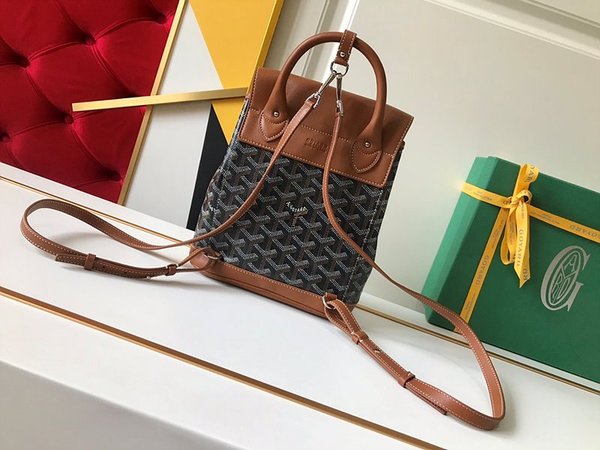 고야드 알팡 백팩 미니/ 블랙블랙탄 [매장가 450만원대]