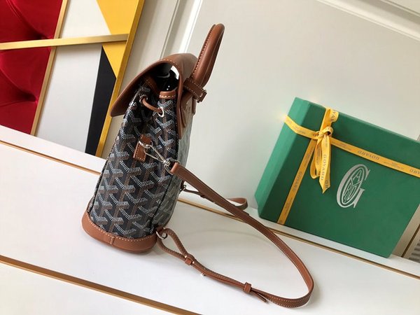 고야드 알팡 백팩 미니/ 블랙블랙탄 [매장가 450만원대]