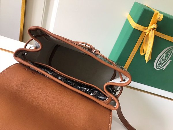 고야드 알팡 백팩 미니/ 블랙블랙탄 [매장가 450만원대]