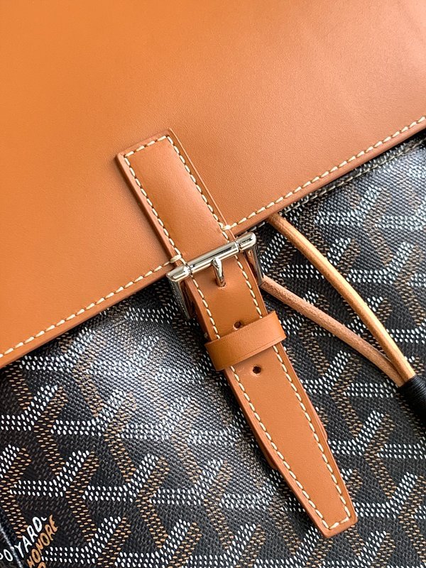 고야드 알팡 백팩 MM / 블랙블랙탄 [매장가 880만원대]