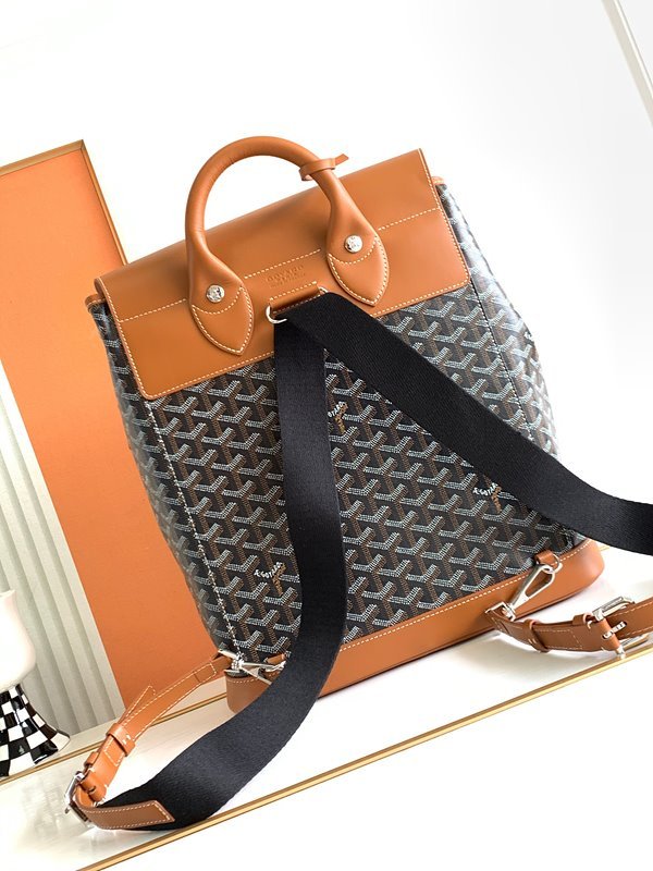 고야드 알팡 백팩 MM / 블랙블랙탄 [매장가 880만원대]