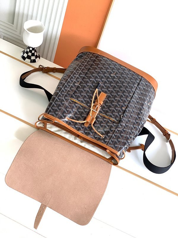 고야드 알팡 백팩 MM / 블랙블랙탄 [매장가 880만원대]