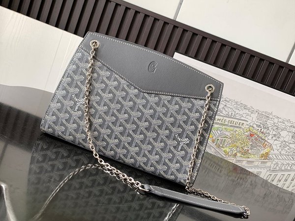 고야드 스트럭쳐 루엣뜨 백 미니 / 그레이