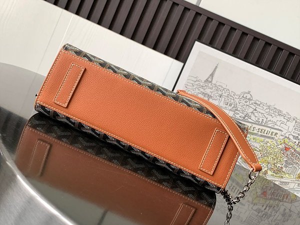 고야드 스트럭쳐 루엣뜨 백 미니 / 블랙블랙탄