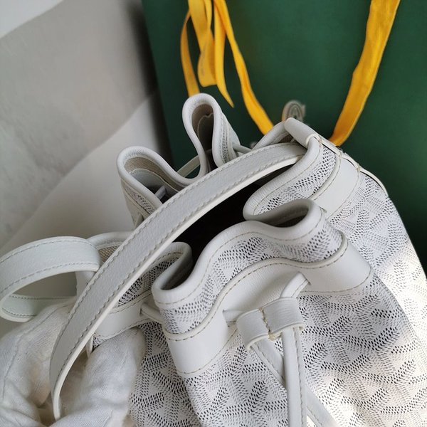 고야드 쁘띠 플로 버킷 백 / 화이트