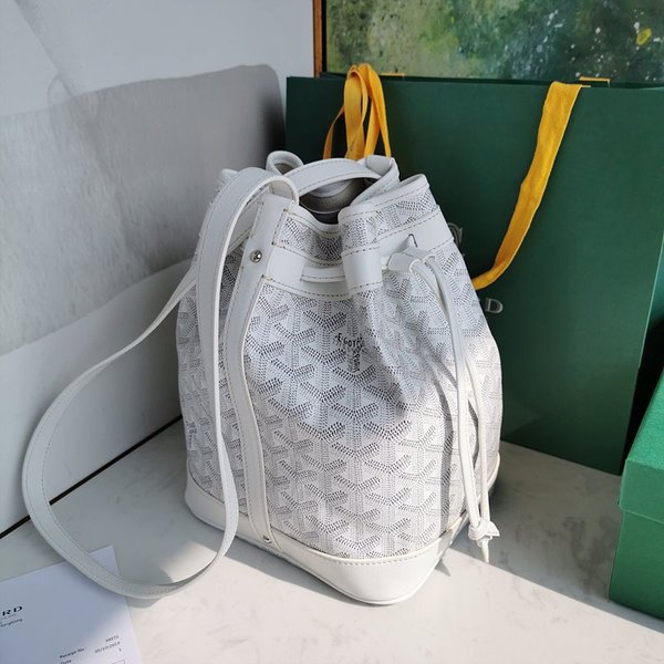 고야드 쁘띠 플로 버킷 백 / 화이트