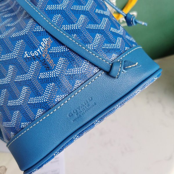 고야드 쁘띠 플로 버킷 백 / 스카이블루