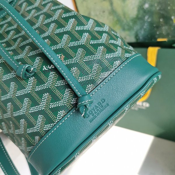 고야드 쁘띠 플로 버킷 백 / 그린