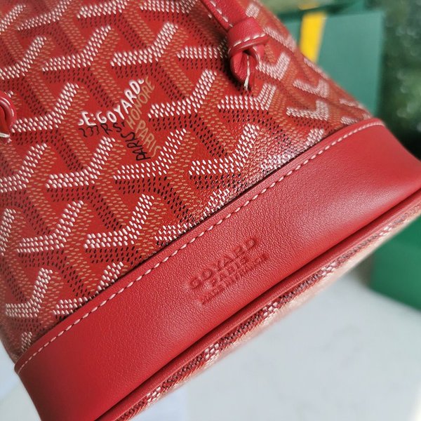 고야드 쁘띠 플로 버킷 백 / 레드