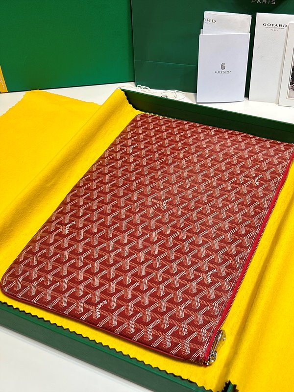 고야드 세나 클러치 GM / 버건디