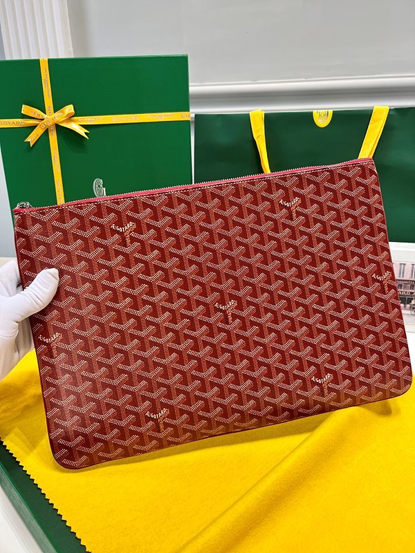 고야드 세나 클러치 GM / 버건디