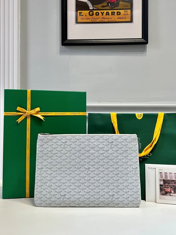 고야드 세나 클러치 GM / 화이트