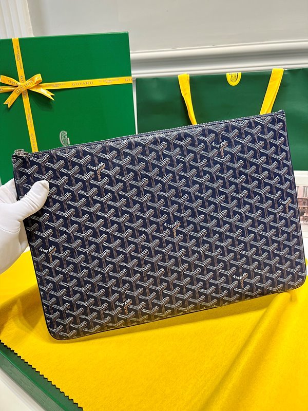 고야드 세나 클러치 GM / 네이비