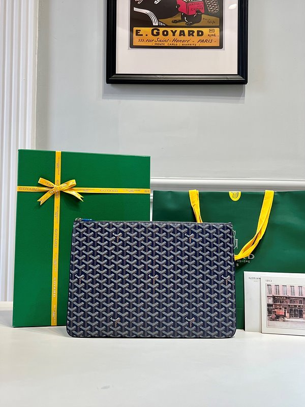 고야드 세나 클러치 GM / 네이비