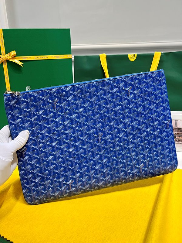 고야드 세나 클러치 GM / 스카이블루