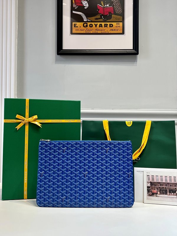 고야드 세나 클러치 GM / 스카이블루