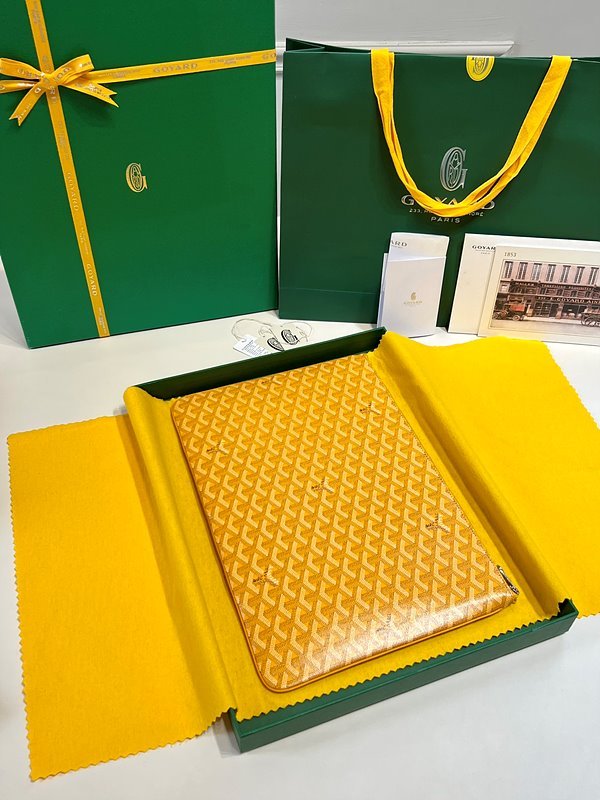 고야드 세나 클러치 GM / 옐로우