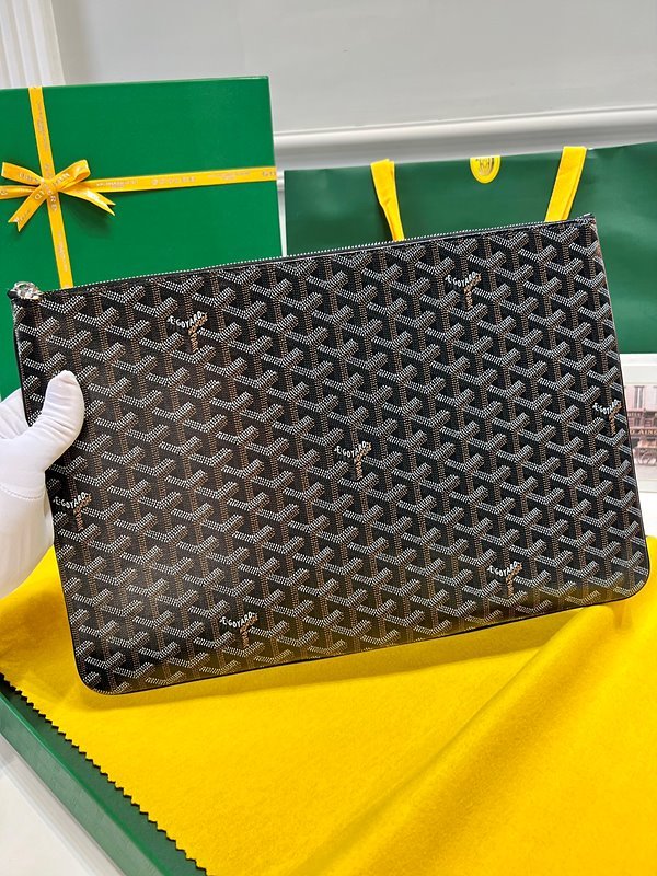 고야드 세나 클러치 GM / 블랙