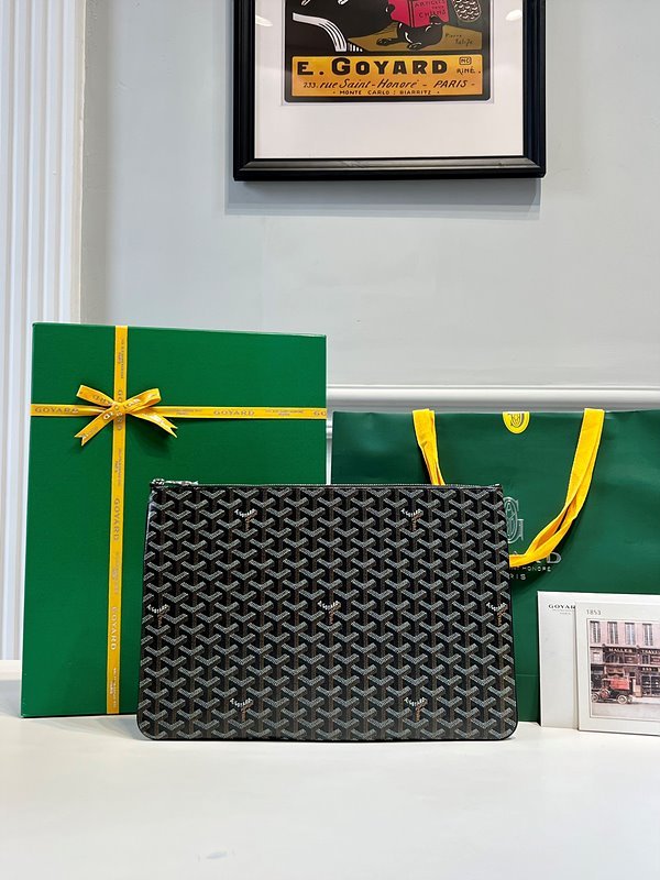 고야드 세나 클러치 GM / 블랙