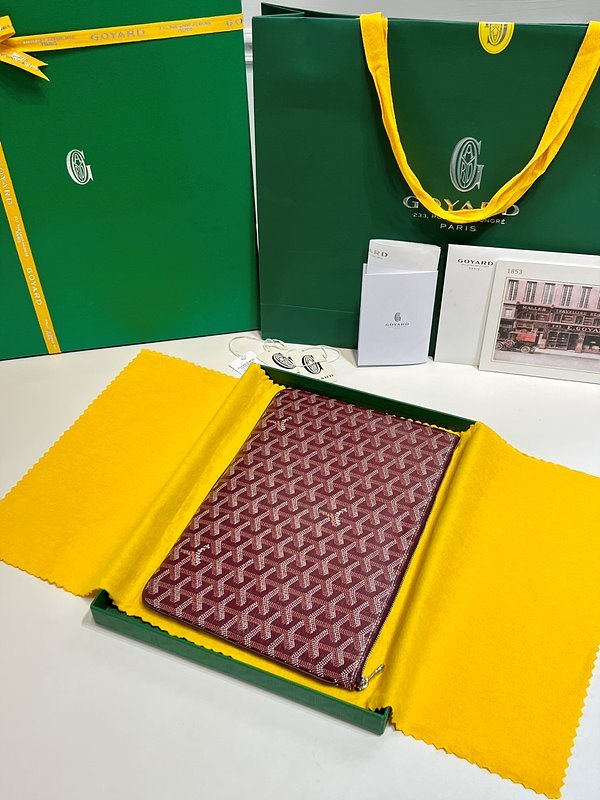 고야드 세나 클러치 MM / 버건디