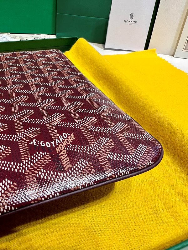 고야드 세나 클러치 MM / 버건디