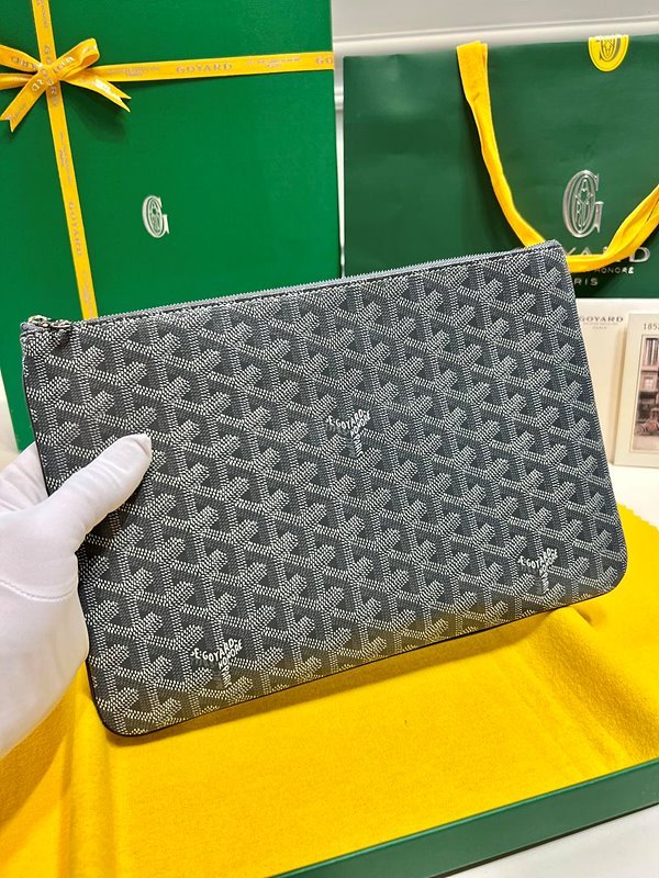 고야드 세나 클러치 MM / 그레이