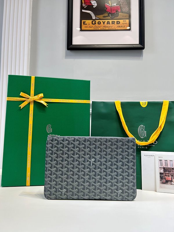 고야드 세나 클러치 MM / 그레이