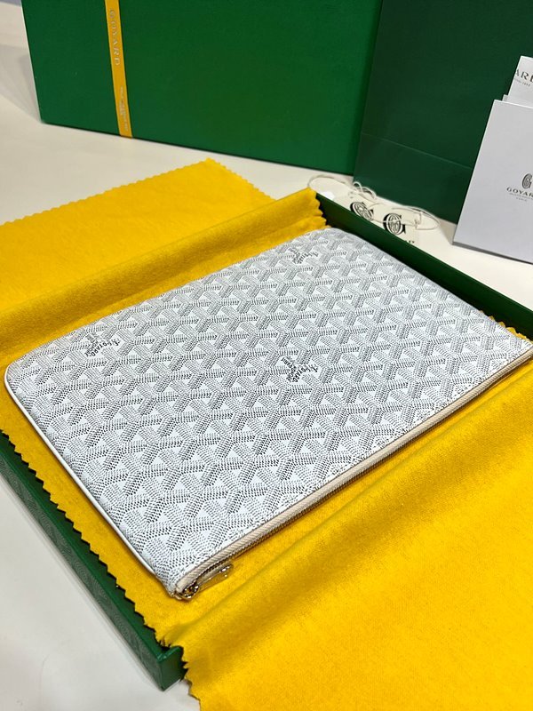 고야드 세나 클러치 MM / 화이트