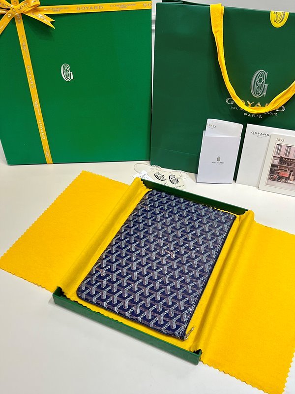 고야드 세나 클러치 MM / 네이비