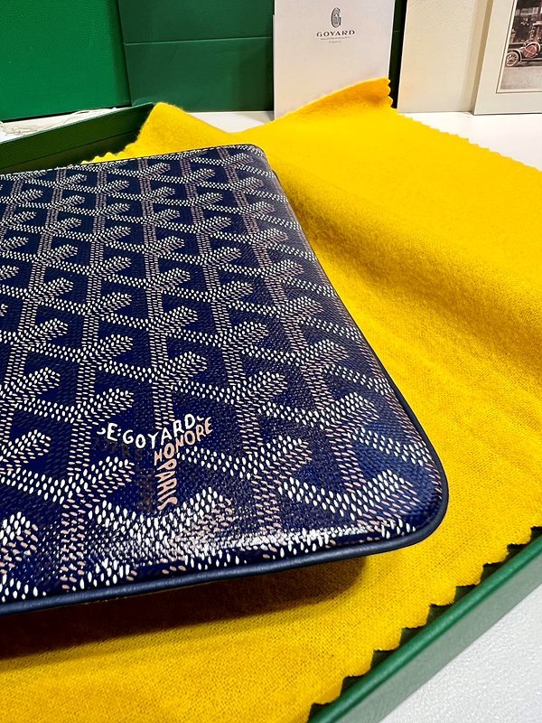 고야드 세나 클러치 MM / 네이비