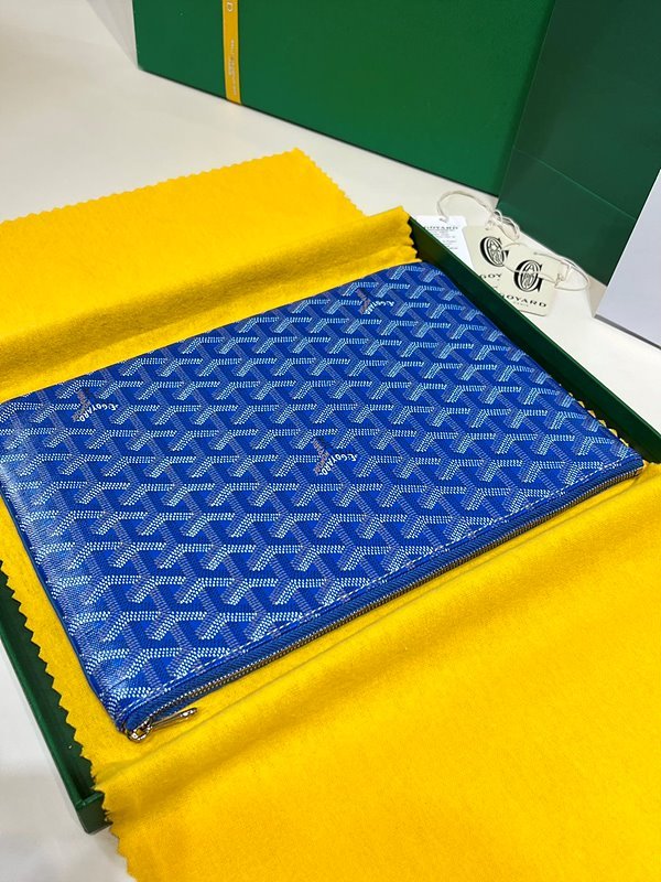 고야드 세나 클러치 MM / 스카이블루