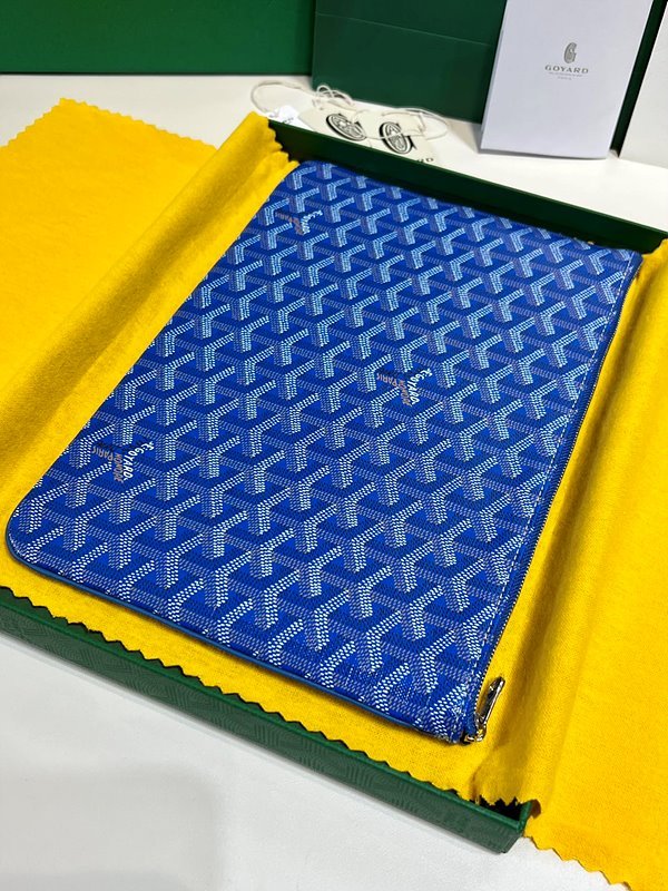 고야드 세나 클러치 MM / 스카이블루