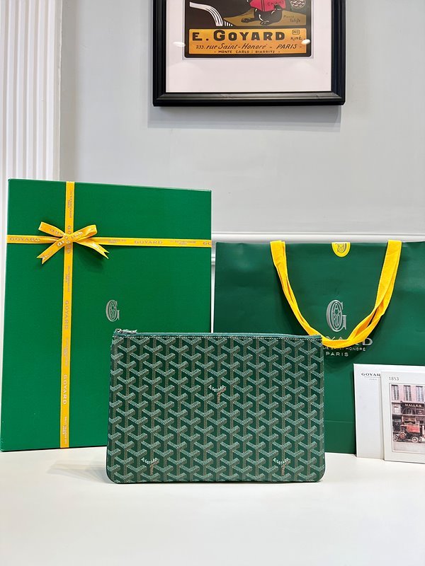 고야드 세나 클러치 MM / 그린