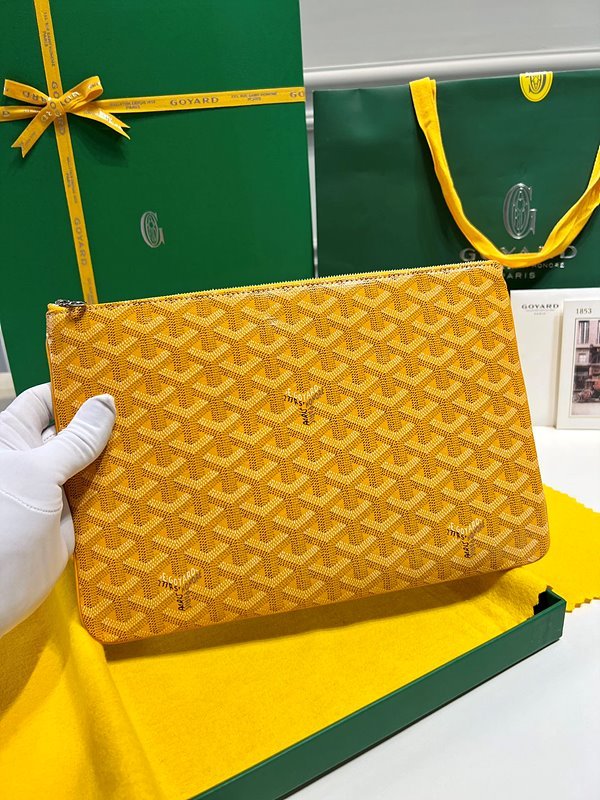 고야드 세나 클러치 MM / 옐로우