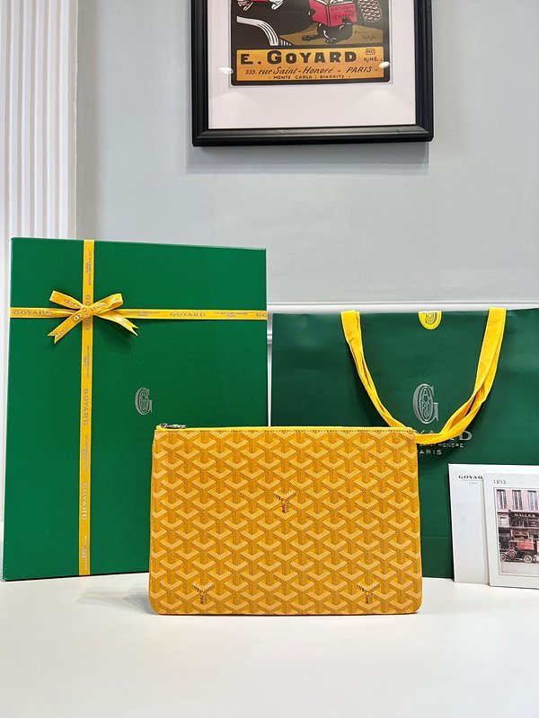 고야드 세나 클러치 MM / 옐로우