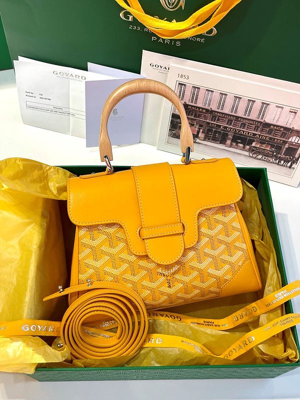 고야드 소프트 사이공 백 mini / 옐로우