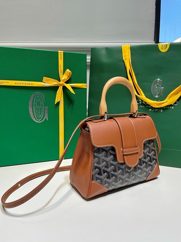 고야드 소프트 사이공 백 mini / 블랙블랙탄