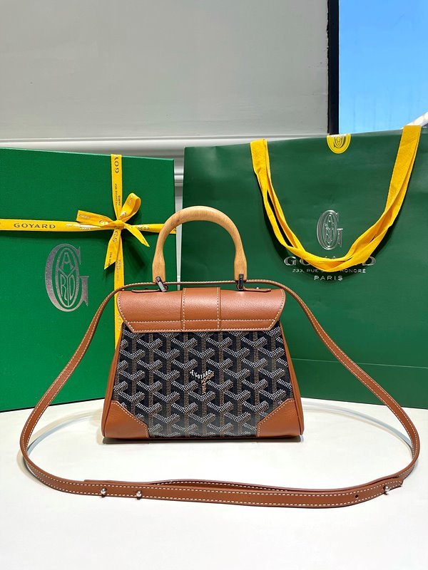 고야드 소프트 사이공 백 mini / 블랙블랙탄